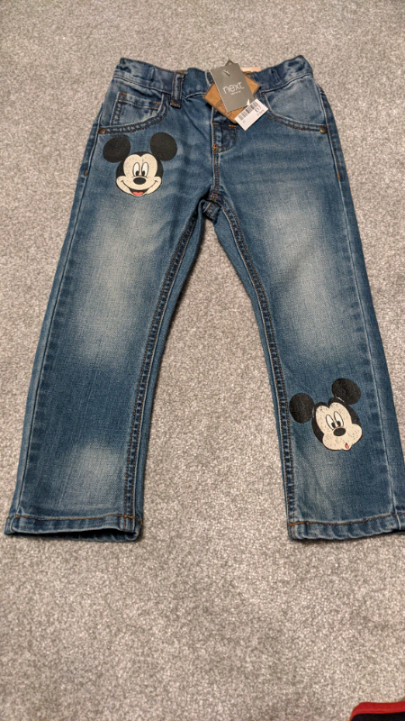 Kids 2-3 next Disney Mickey mouse jeans 